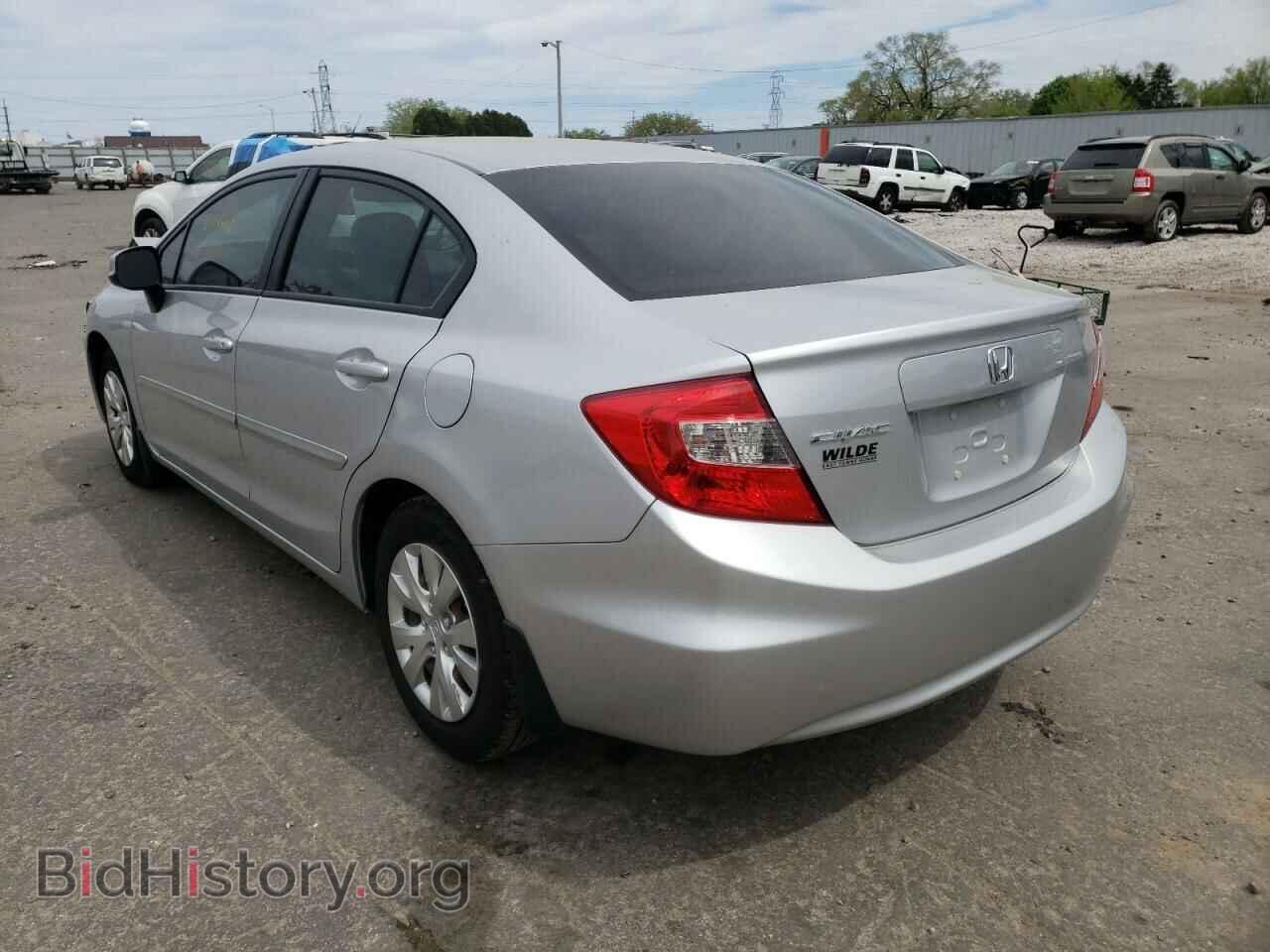2012 HONDA CIVIC - VIN: 19XFB2F52CE042295 - Фото 3