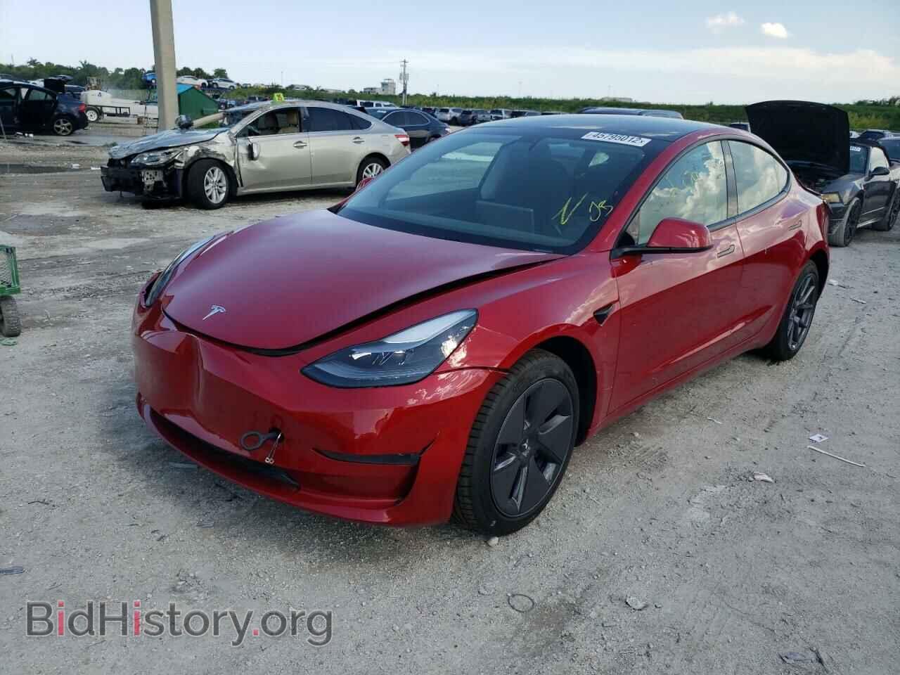 2021 TESLA MODEL 3 - VIN: 5YJ3E1EA6MF100536 - Photo 2