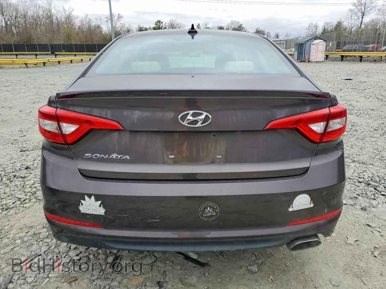 2017 HYUNDAI SONATA - VIN: 5NPE24AF9HH589865 - Фото 6