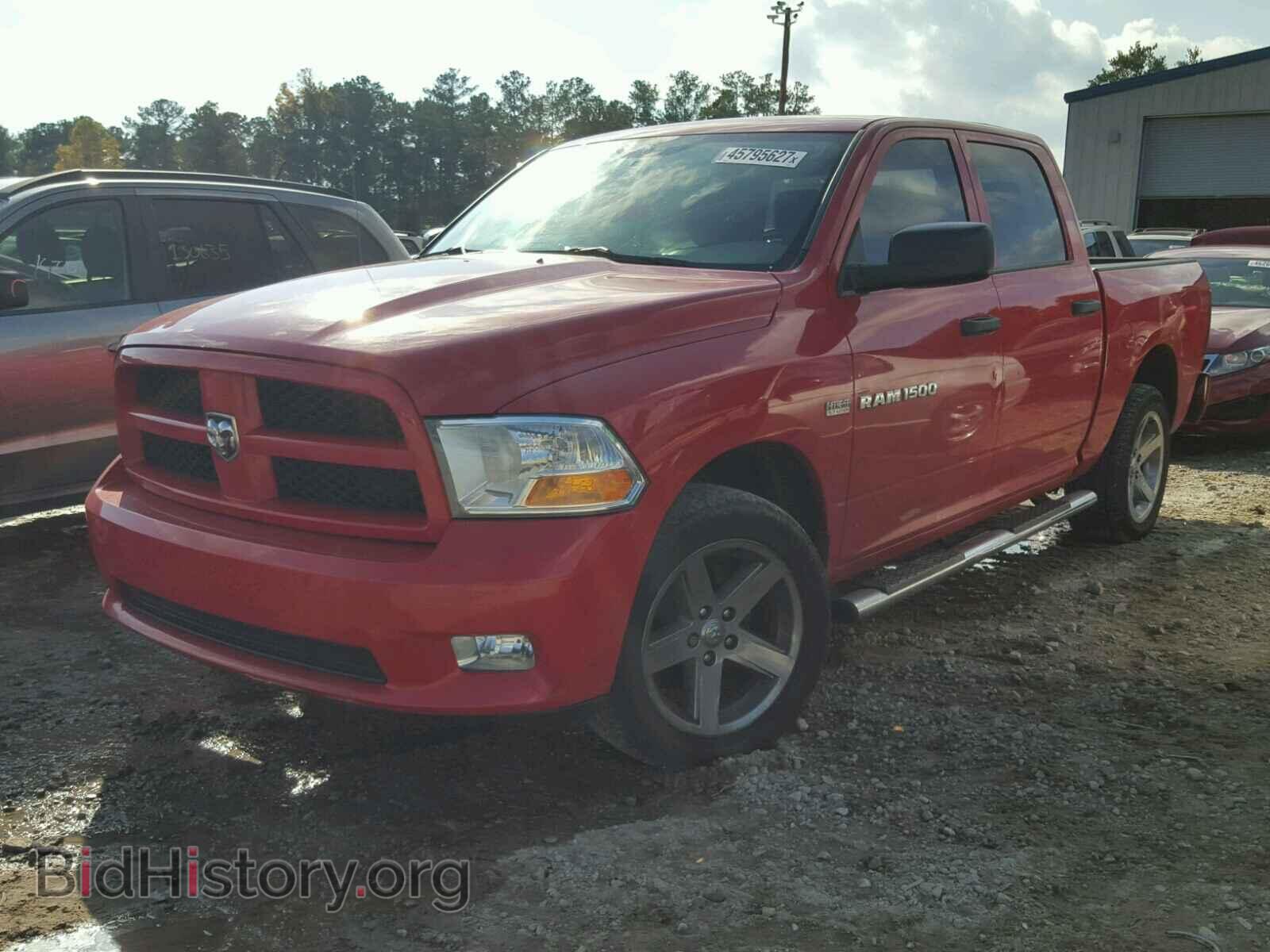 2012 DODGE RAM 1500 - VIN: 1C6RD7KTXCS227367 - Фото 2
