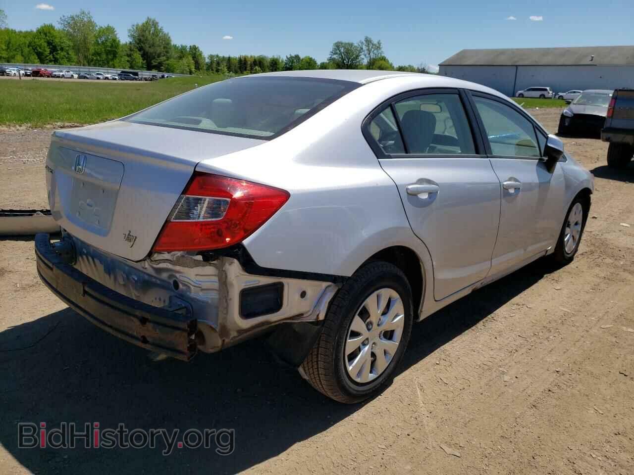 2012 HONDA CIVIC - VIN: 19XFB2F5XCE025342 - Фото 4