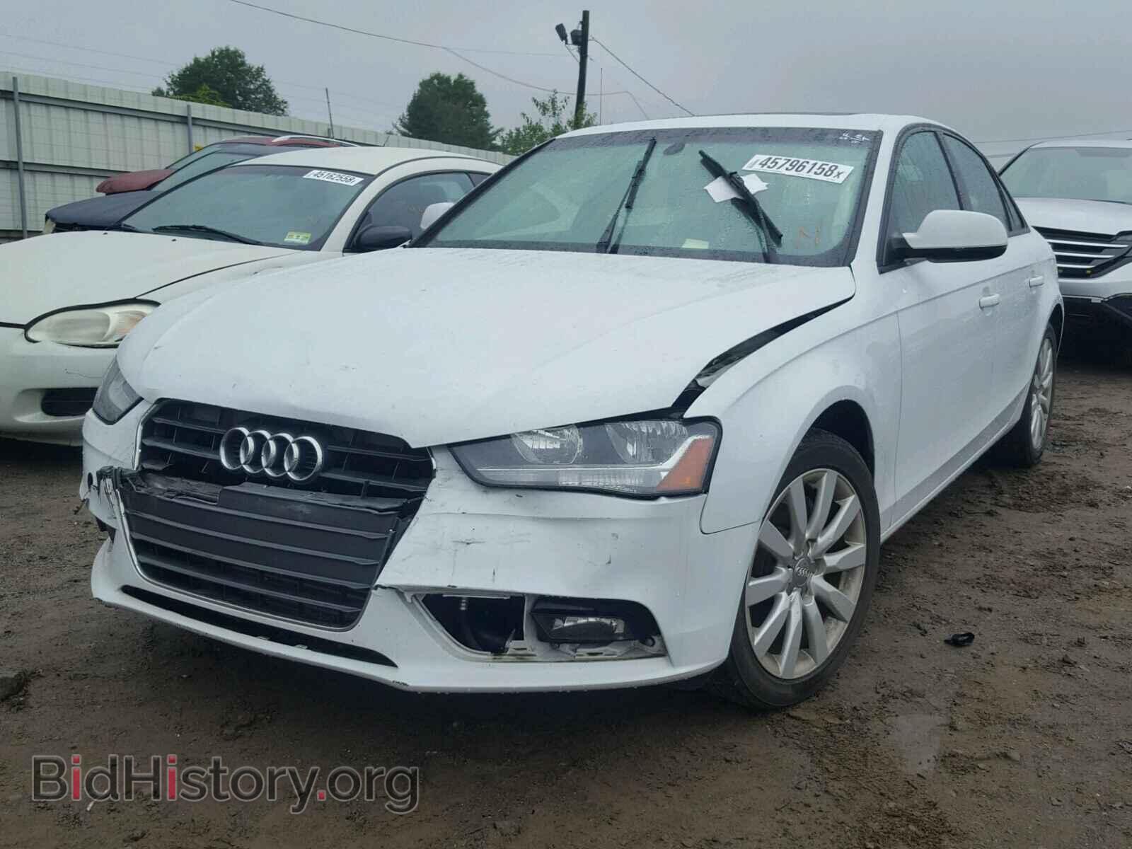 2013 AUDI A4 - VIN: WAUAFAFL2DN030956 - Фото 2