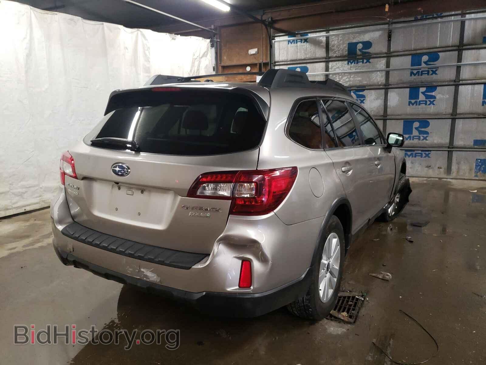 2015 SUBARU OUTBACK - VIN: 4S4BSAHC2F3315506 - Фото 4
