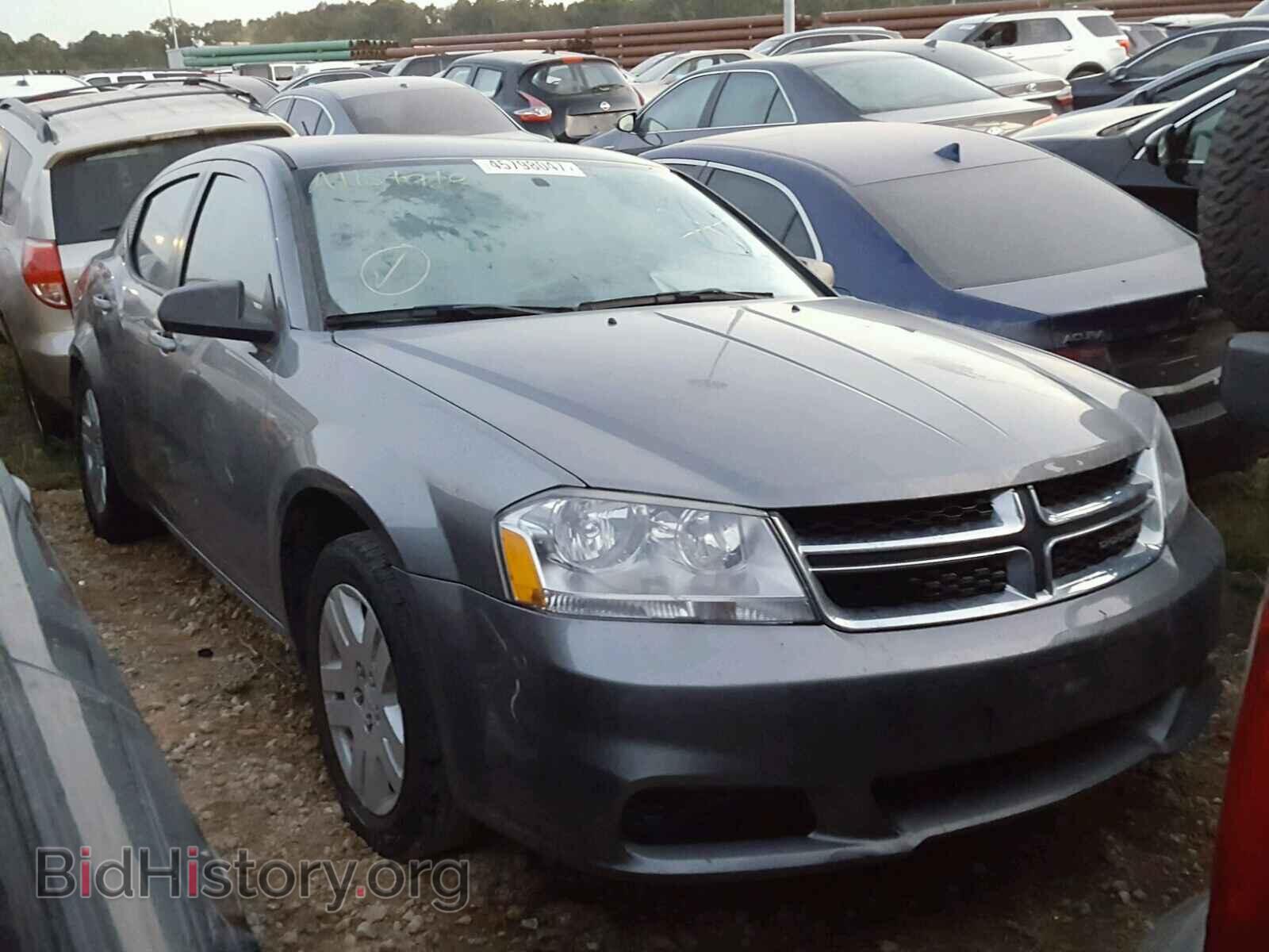 Photo 1C3CDZAB4DN756658 - DODGE AVENGER 2013