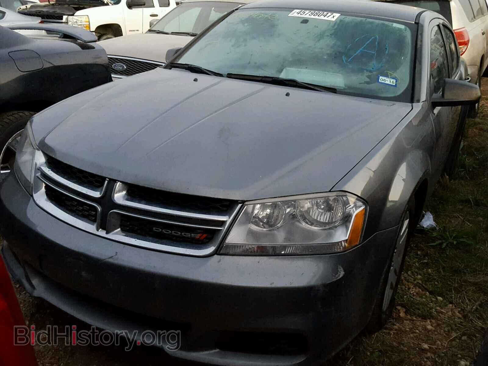 2013 DODGE AVENGER - VIN: 1C3CDZAB4DN756658 - Фото 2