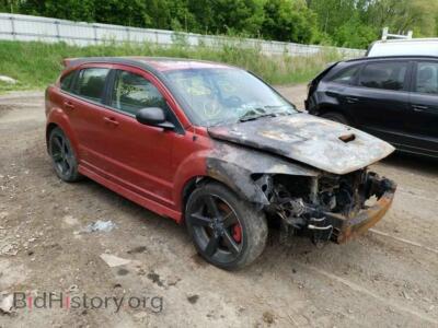 2008 Dodge CALIBER Caliber SR, красный — VIN 1B3HB68F88D564817, Copart