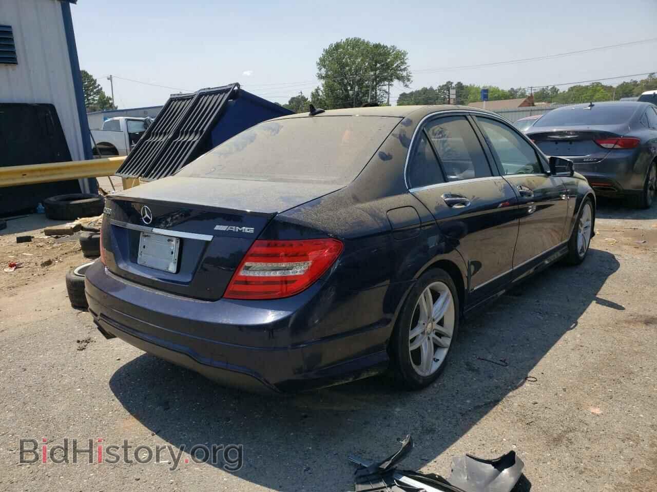2012 MERCEDES-BENZ C-CLASS - VIN: WDDGF4HB6CA621774 - Фото 4