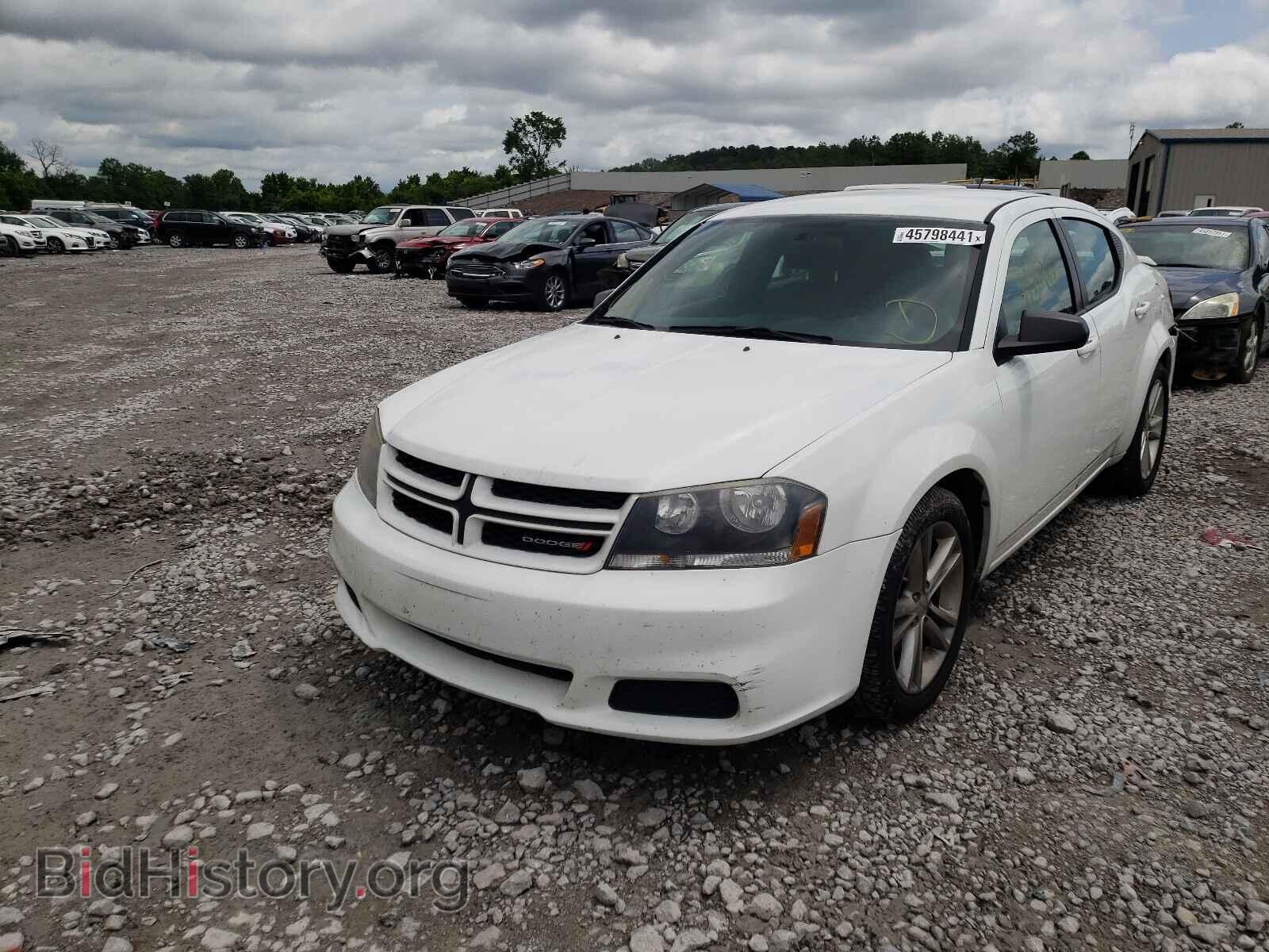2014 DODGE AVENGER - VIN: 1C3CDZAB4EN182712 - Фото 2