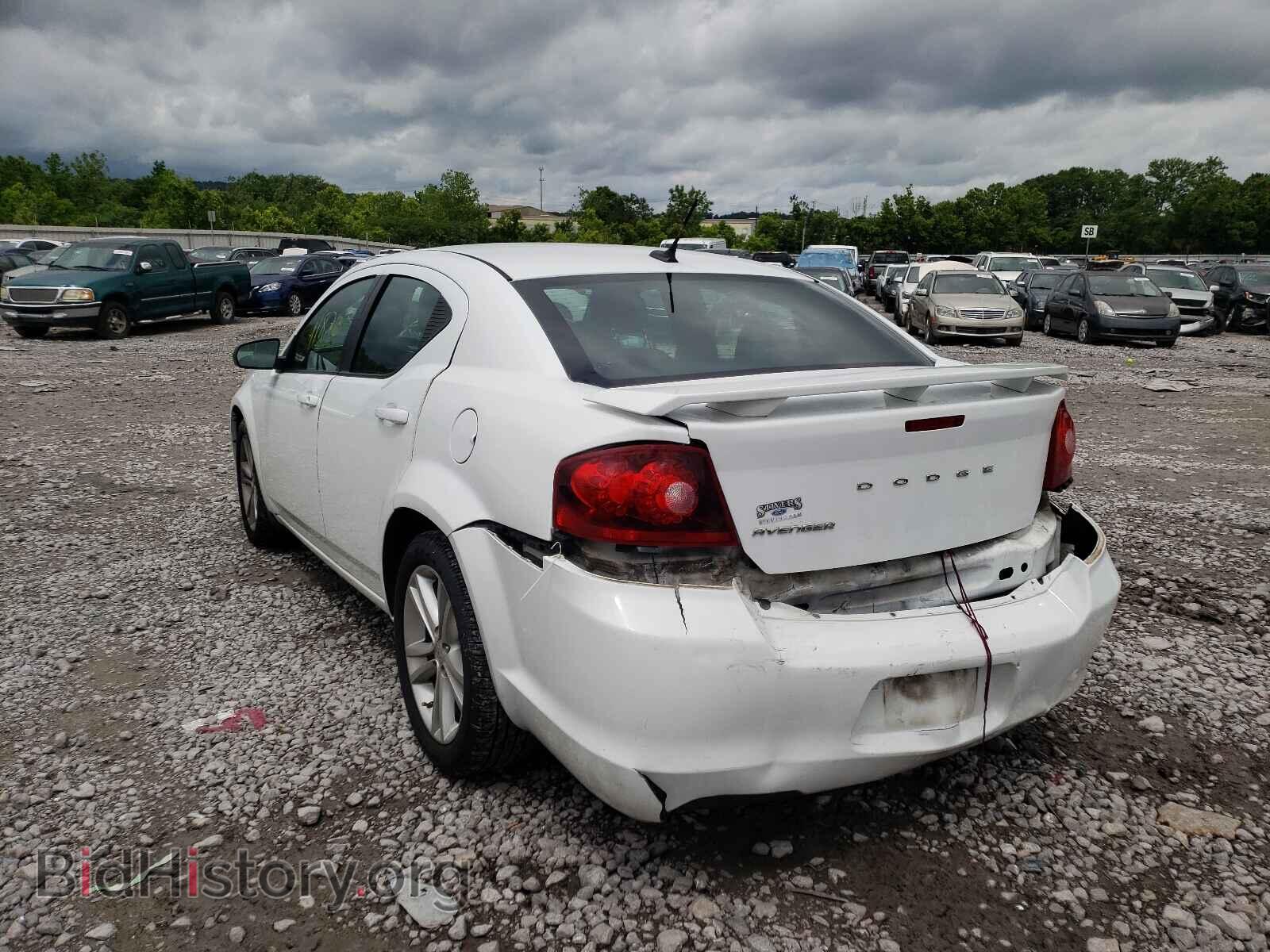 2014 DODGE AVENGER - VIN: 1C3CDZAB4EN182712 - Фото 3
