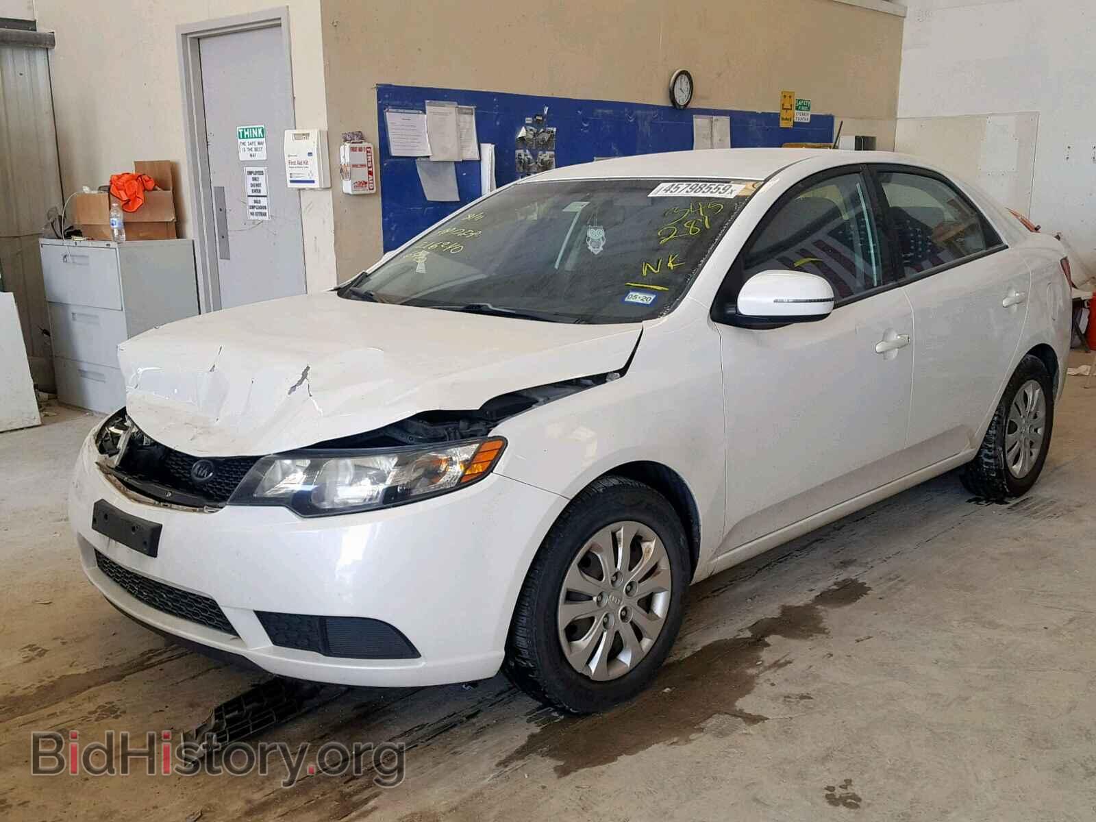 2011 KIA FORTE EX - VIN: KNAFU4A22B5345281 - Фото 2
