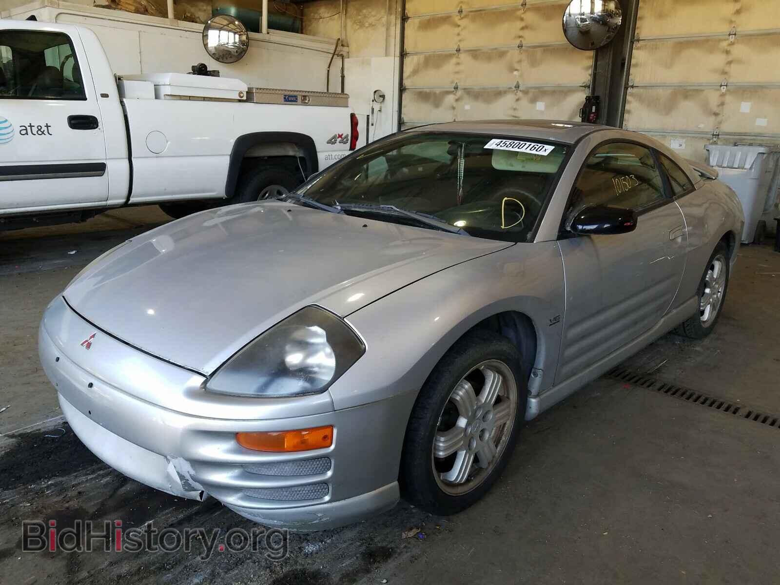 2000 MITSUBISHI ECLIPSE - VIN: 4A3AC84L9YE083471 - Photo 2
