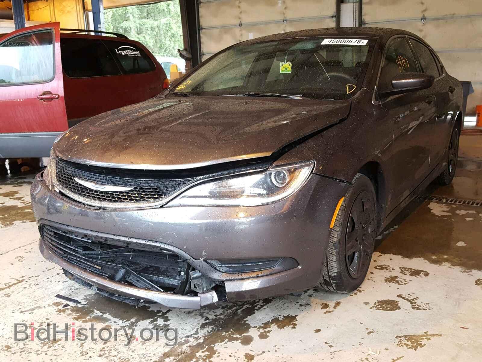 Фотография 1C3CCCFB5GN121784 - CHRYSLER 200 2016