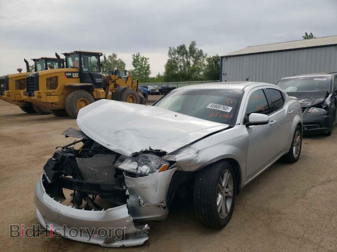 2011 DODGE AVENGER - VIN: 1B3BD1FG5BN573863 - Фото 2