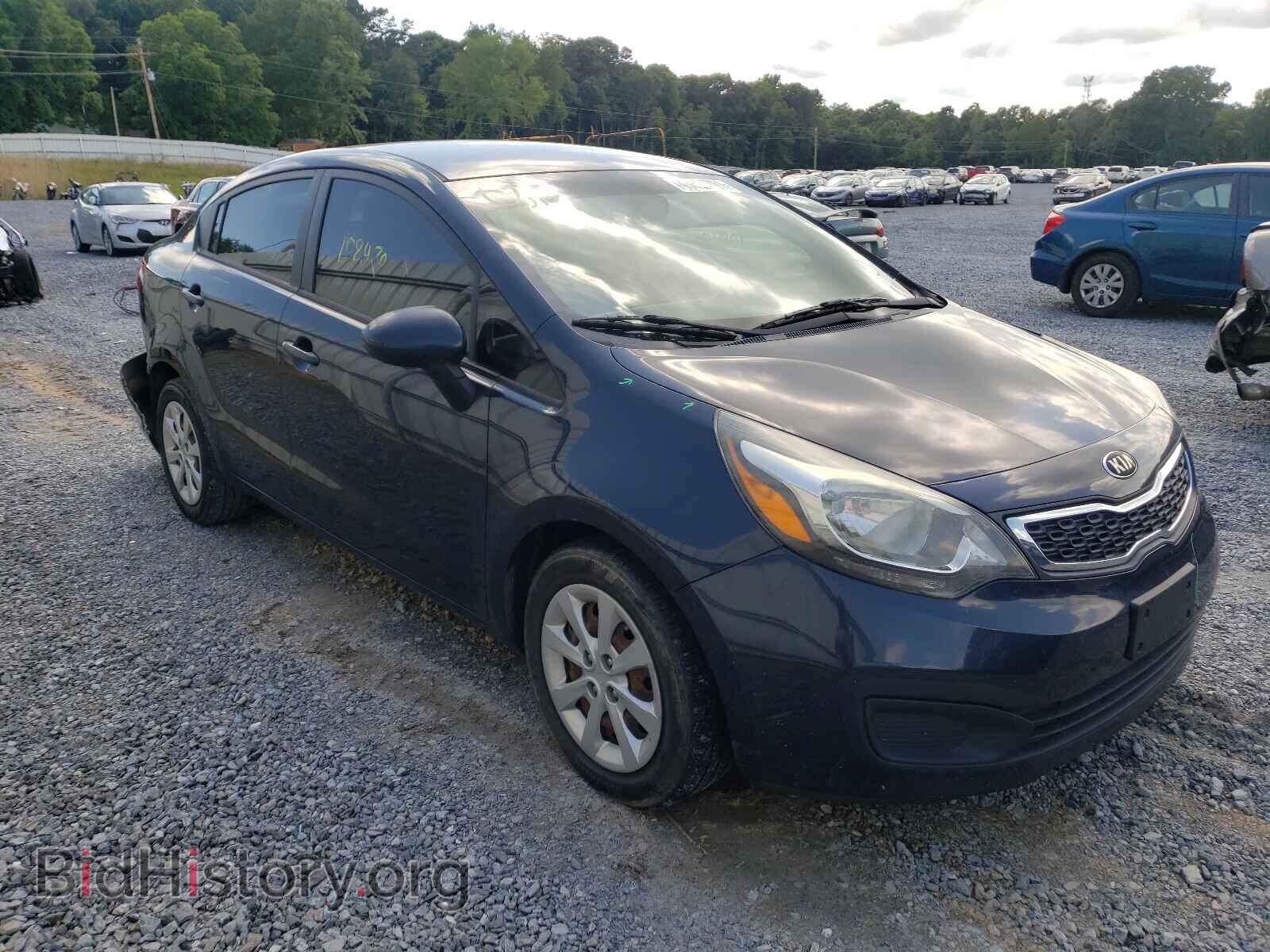Photo KNADN4A34D6247380 - KIA RIO 2013