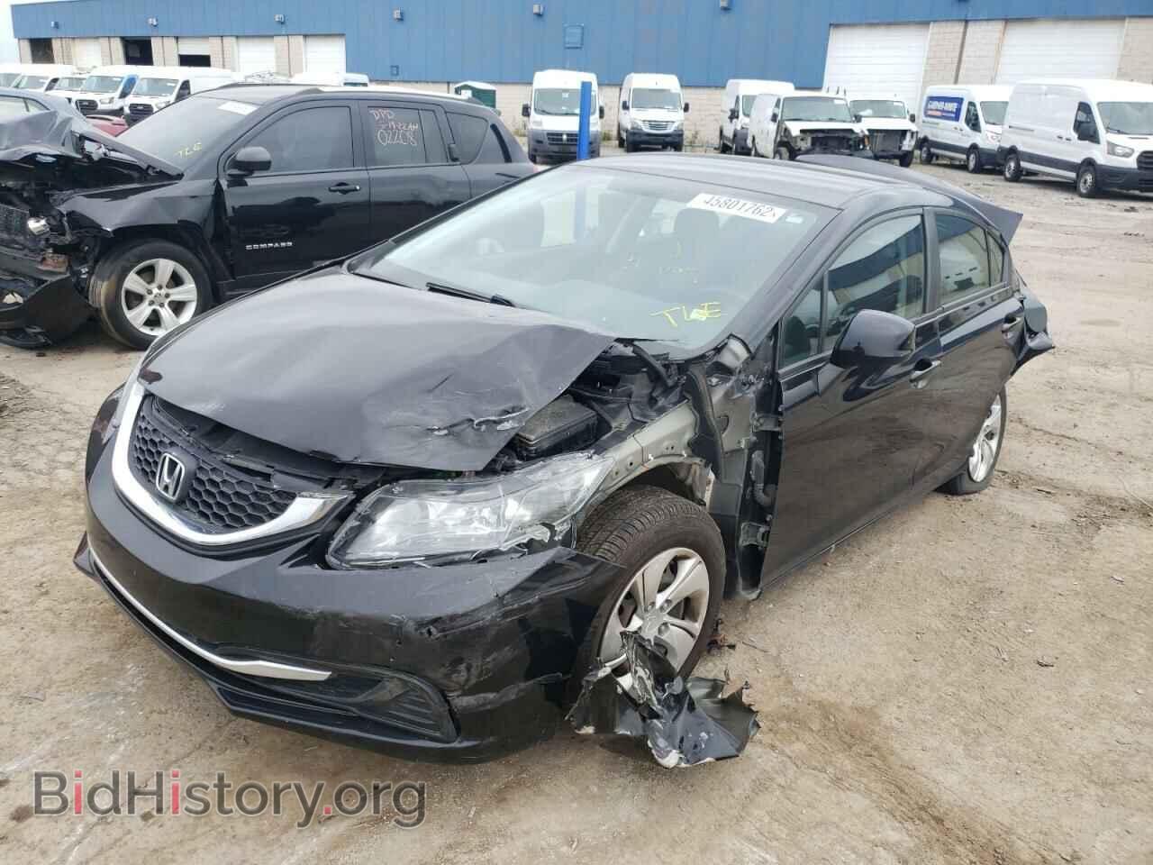 2013 HONDA CIVIC - VIN: 19XFB2F51DE000492 - Фото 2