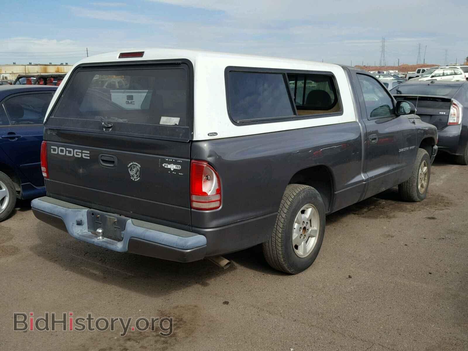 2002 DODGE DAKOTA - VIN: 1B7FL36X52S639943 - Фото 4