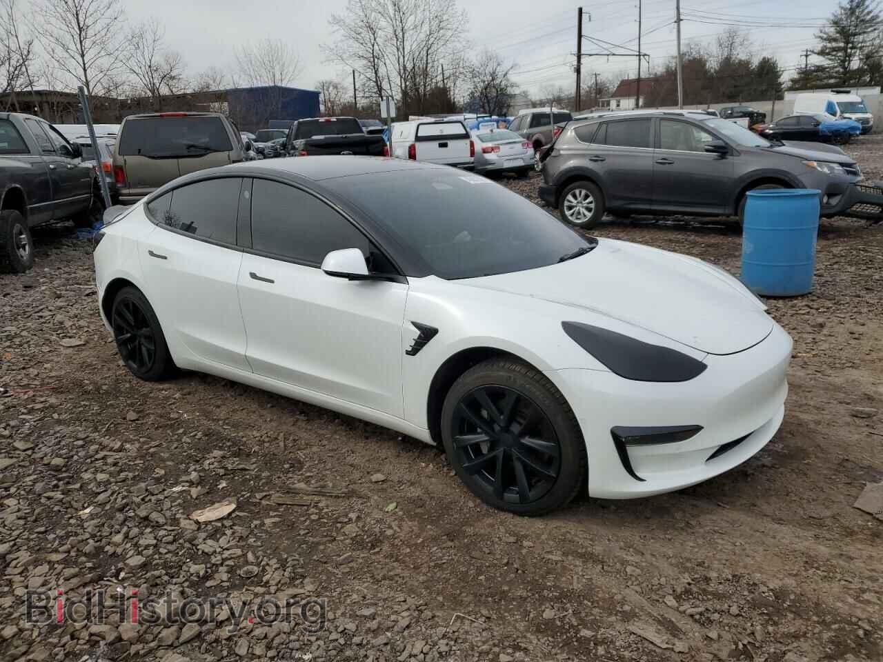 2022 TESLA MODEL 3 - VIN: 5YJ3E1EB4NF164276 - Photo 4