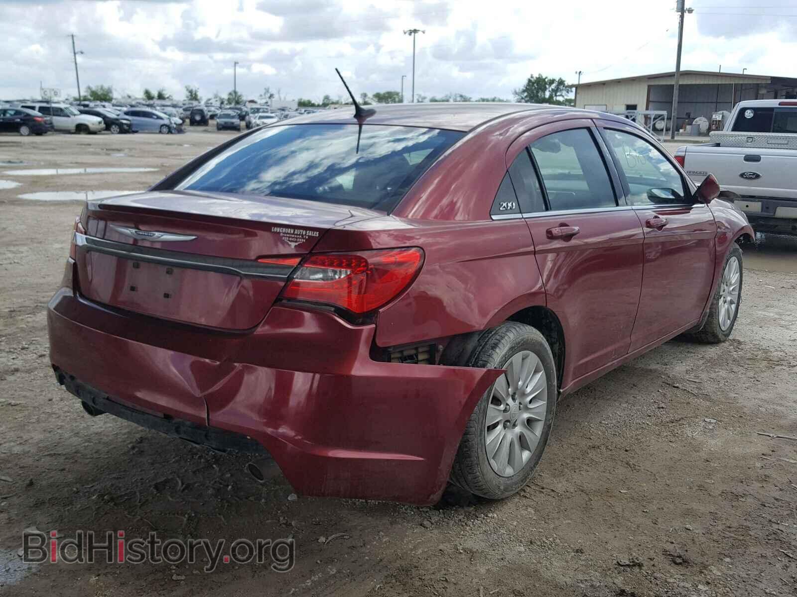 2014 CHRYSLER 200 - VIN: 1C3CCBAG6EN149944 - Фото 4