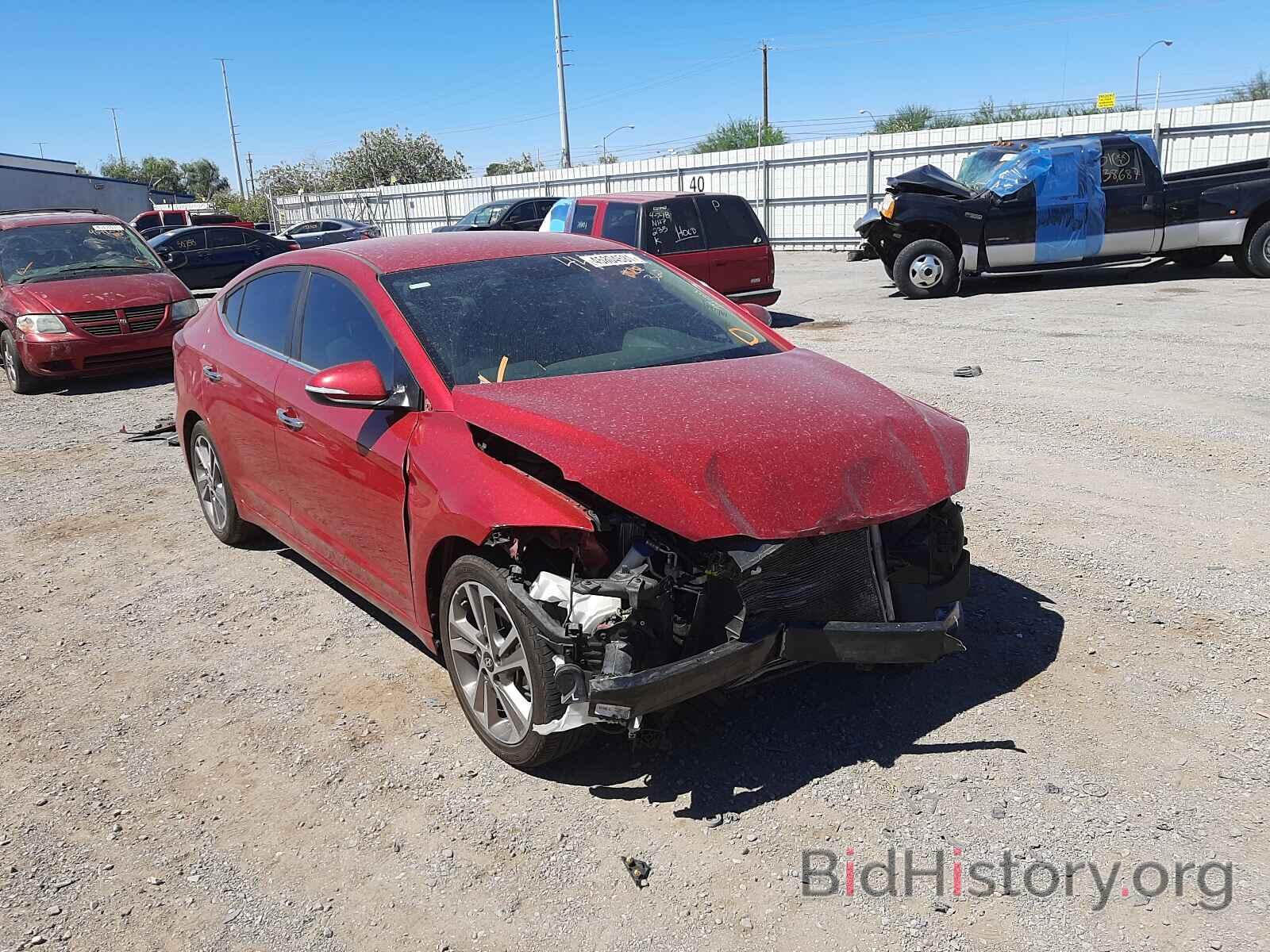 Photo 5NPD84LF3HH023076 - HYUNDAI ELANTRA 2017