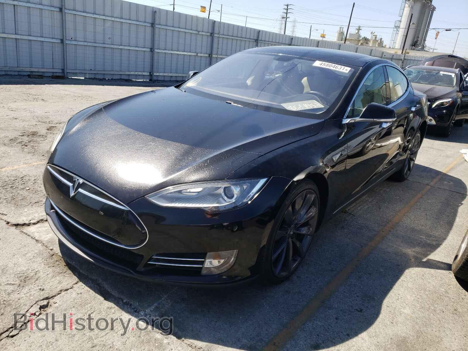2012 TESLA MODEL S - VIN: 5YJSA1DP5CFP02565 - Фото 2