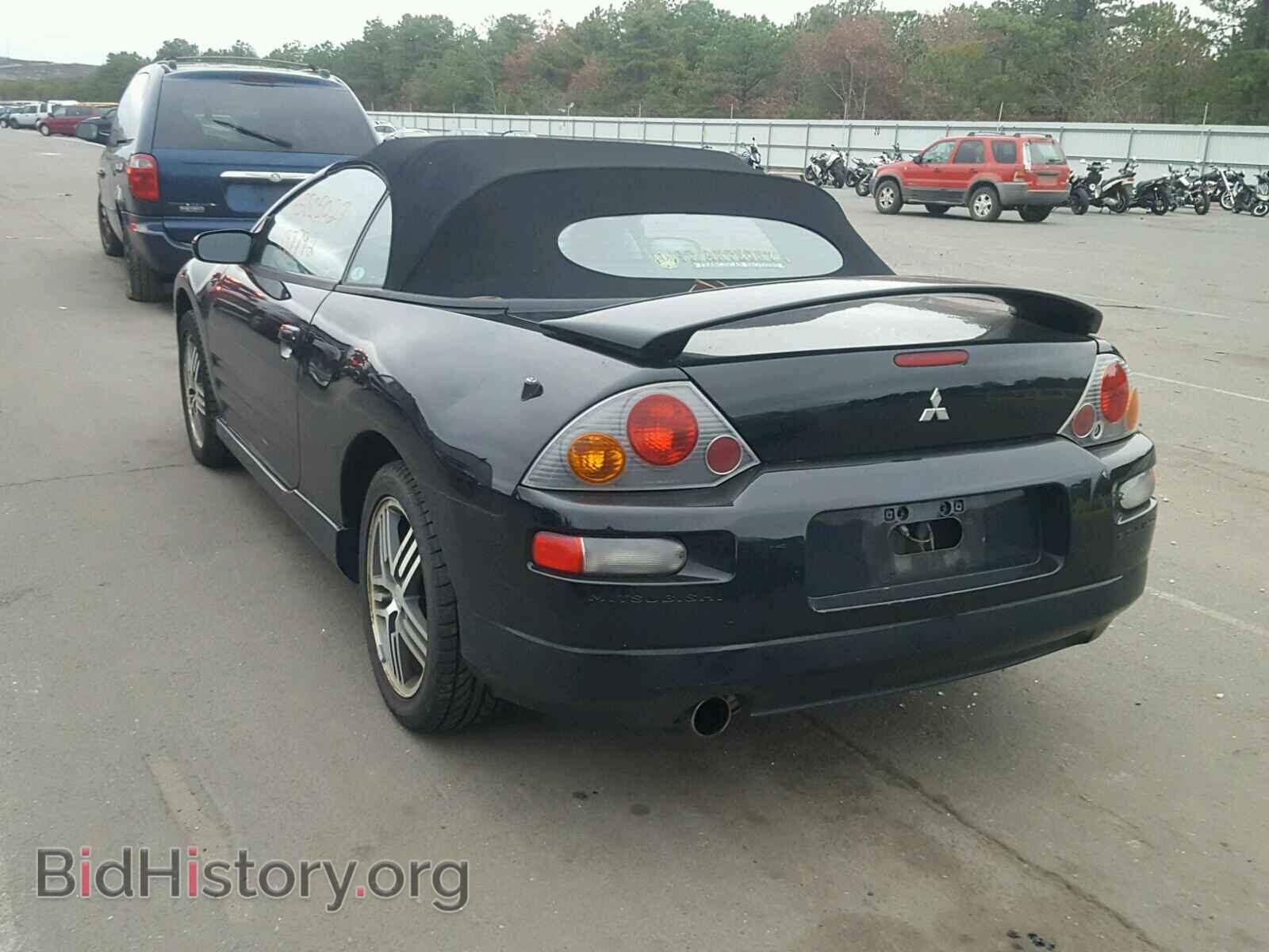 2003 MITSUBISHI ECLIPSE - VIN: 4A3AE75H73E018111 - Фото 3