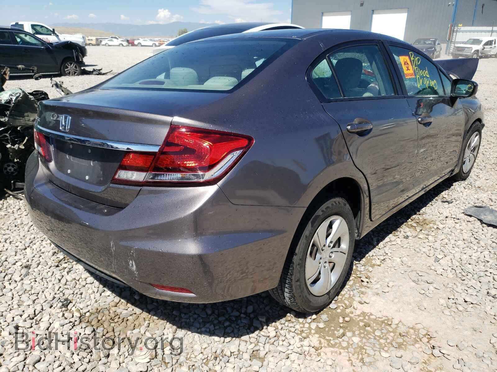 2015 HONDA CIVIC - VIN: 19XFB2F50FE056202 - Фото 4