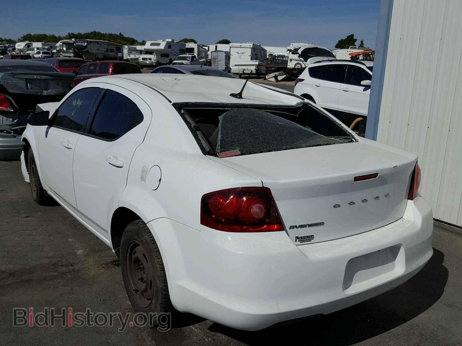 2012 DODGE AVENGER - VIN: 1C3CDZAB8CN111672 - Фото 3