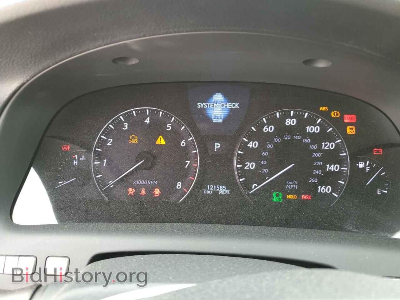2012 LEXUS LS460 - VIN: JTHBL5EF2C5112914 - Фото 9