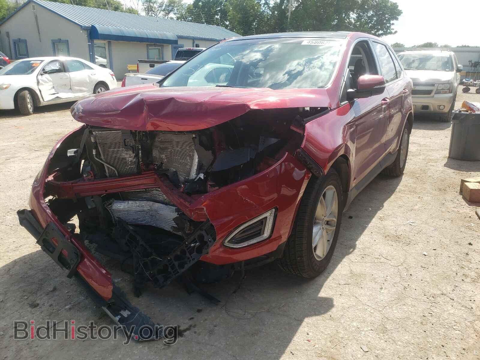 2015 FORD EDGE - VIN: 2FMTK4J95FBB33657 - Фото 2
