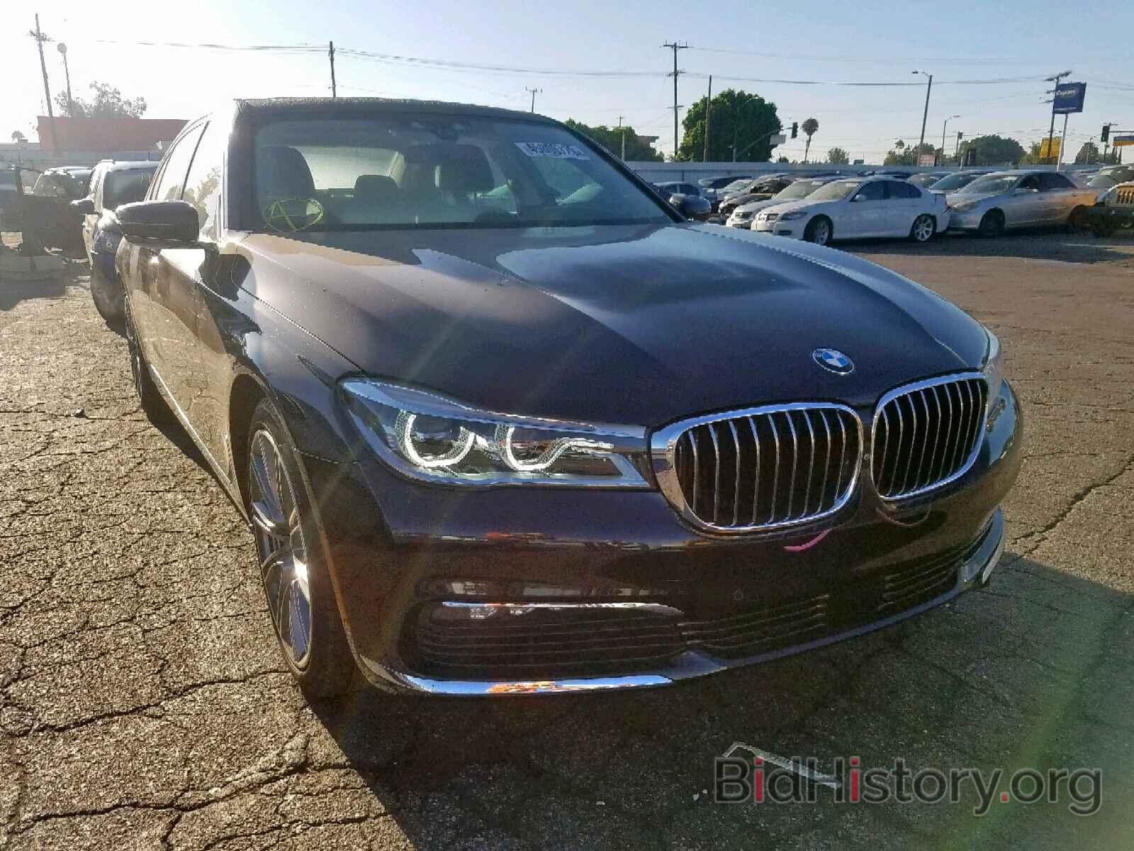 Photo WBA7F0C50GGL99740 - BMW 7 SERIES 2016