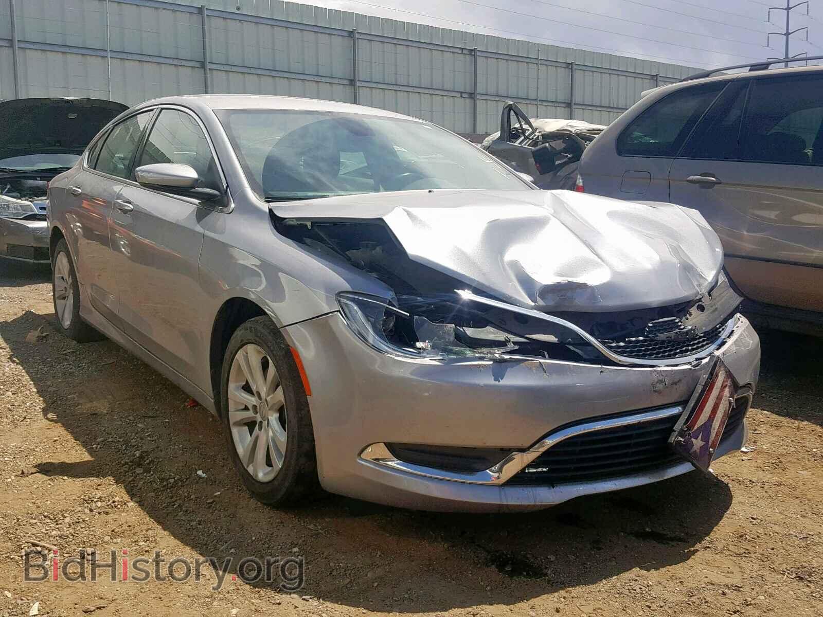 Фотография 1C3CCCAB5GN154713 - CHRYSLER 200 2016