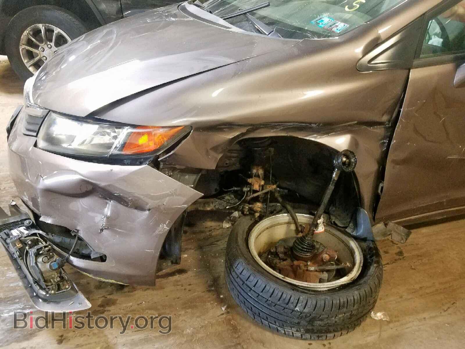 2012 HONDA CIVIC - VIN: 2HGFB2F84CH591836 - Фото 9