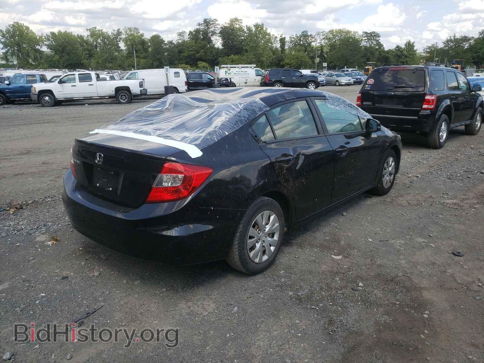 2012 HONDA CIVIC - VIN: 19XFB2F55CE344177 - Фото 4