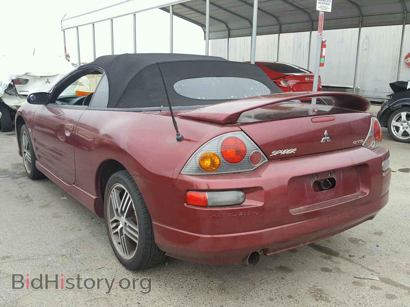 2003 MITSUBISHI ECLIPSE - VIN: 4A3AE75H63E175516 - Фото 3