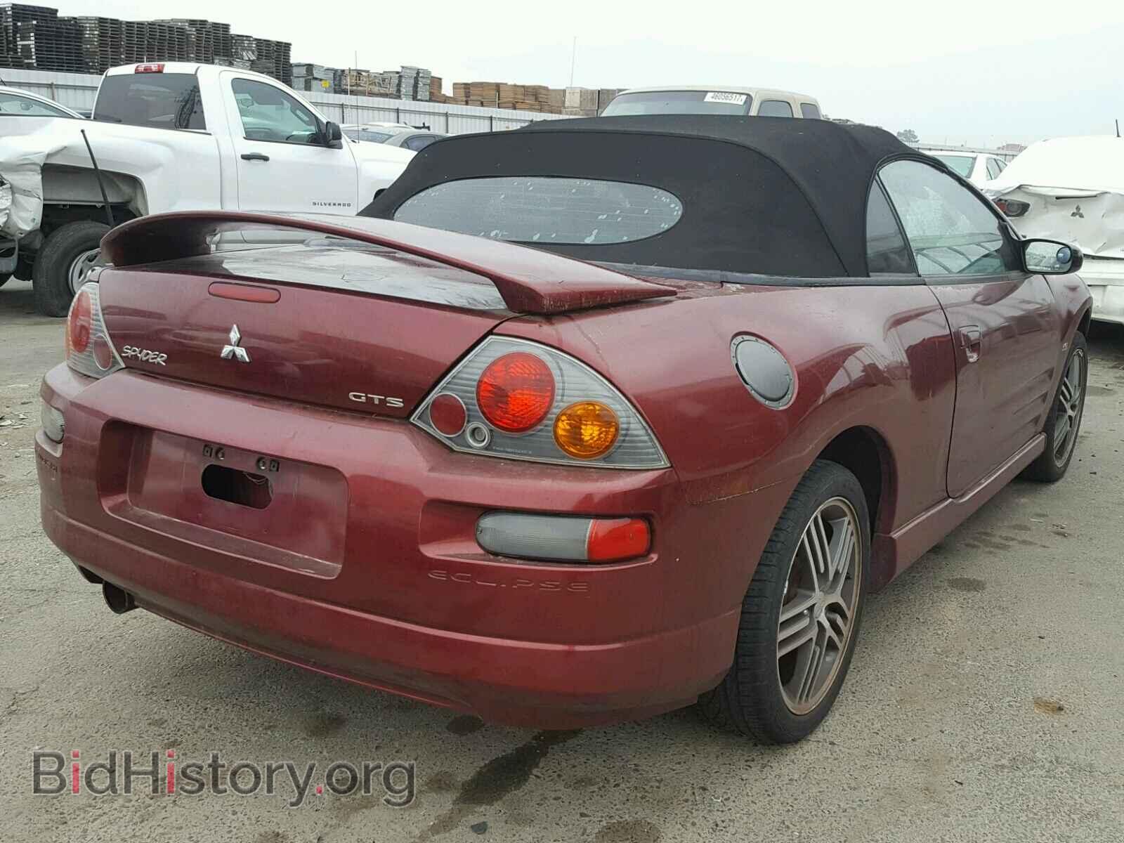 2003 MITSUBISHI ECLIPSE - VIN: 4A3AE75H63E175516 - Фото 4