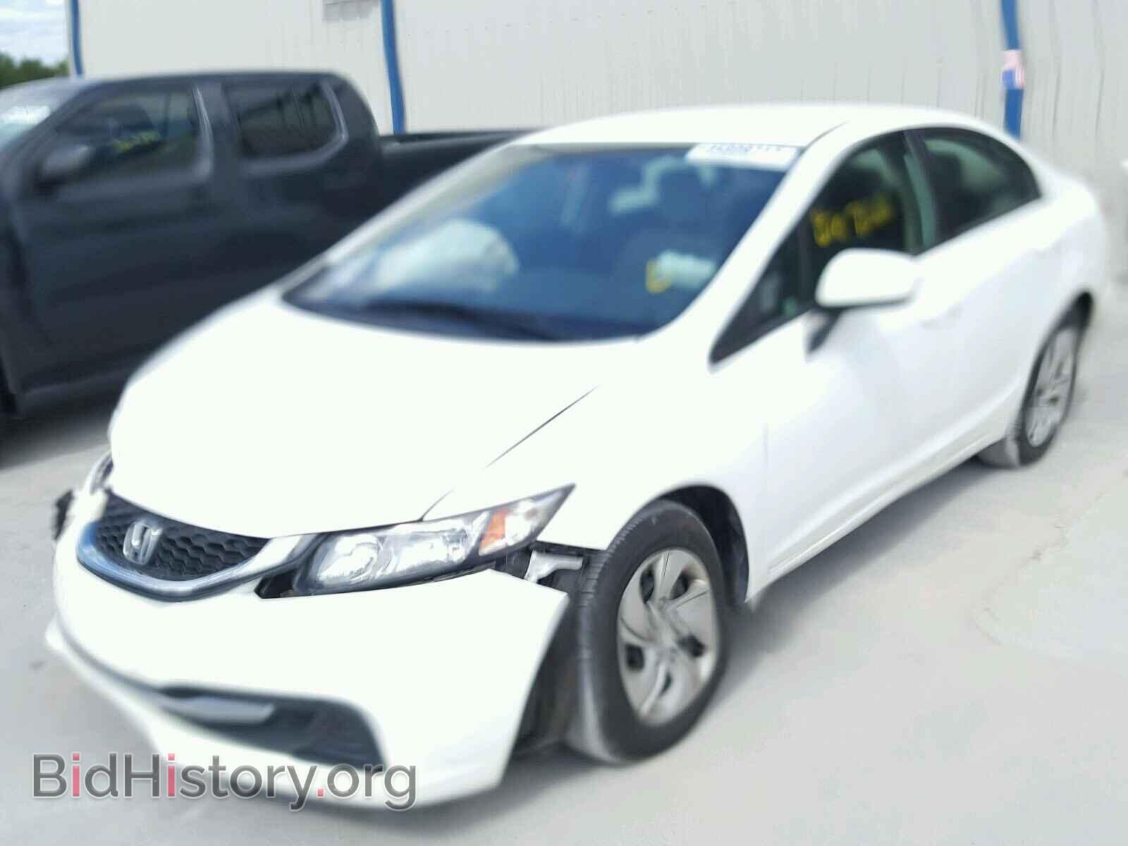 2014 HONDA CIVIC - VIN: 19XFB2F5XEE082093 - Фото 2