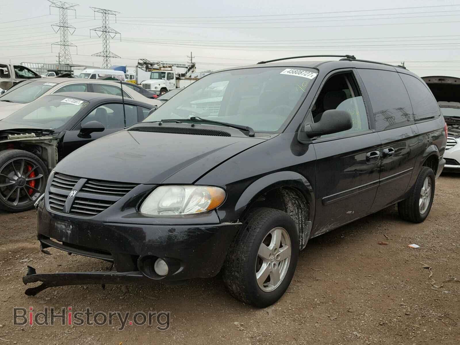 2007 DODGE CARAVAN - VIN: 2D4GP44LX7R216110 - Фото 2