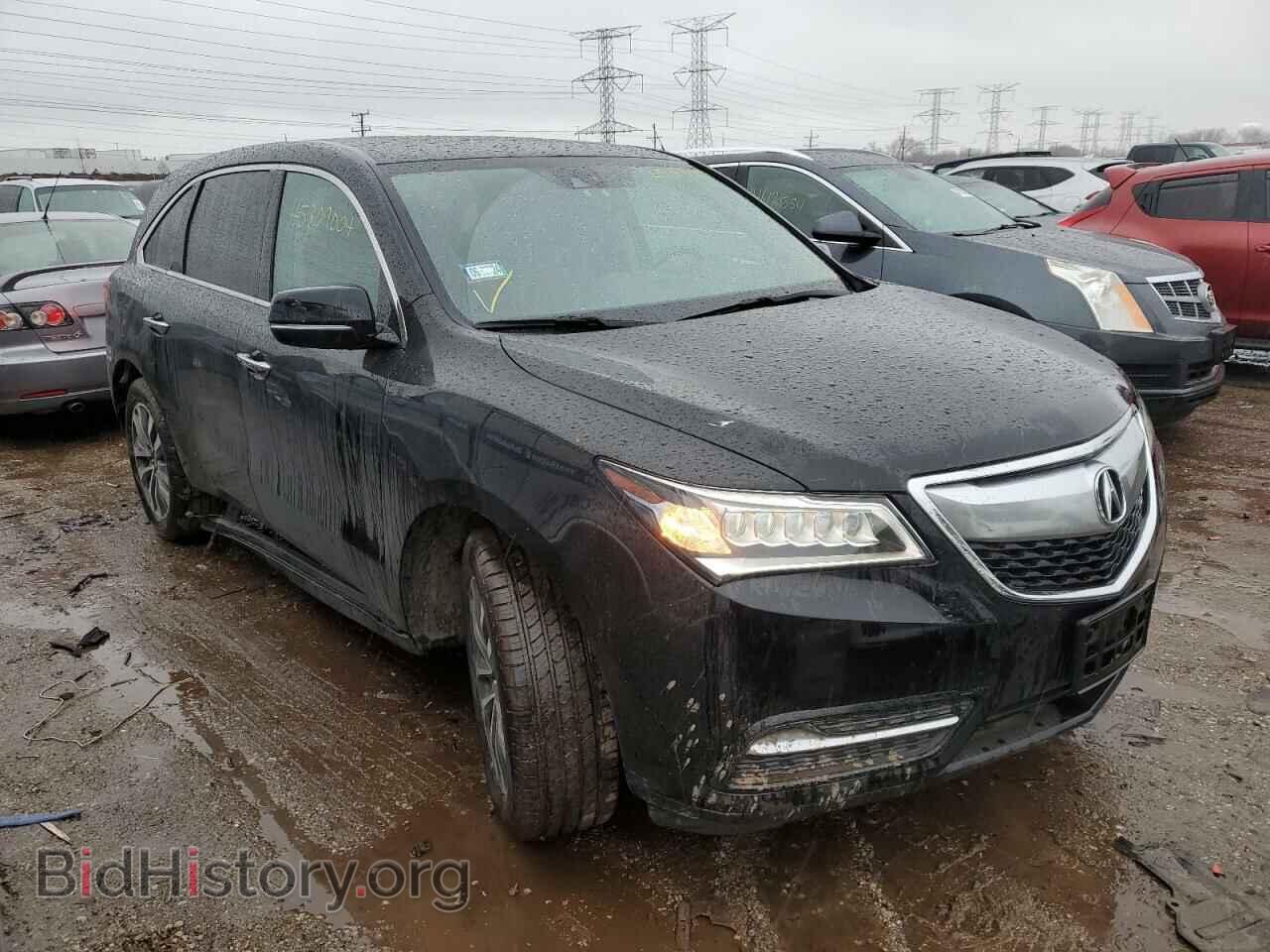 2014 ACURA MDX - VIN: 5FRYD4H40EB002005 - Фото 4