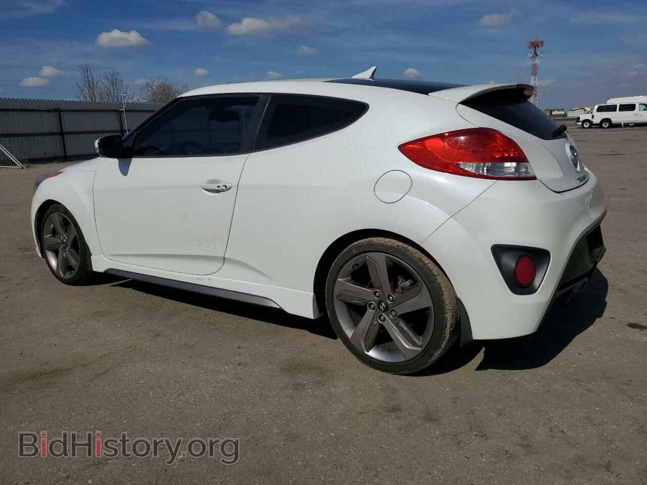 2014 HYUNDAI VELOSTER - VIN: KMHTC6AE4EU201736 - Фото 2