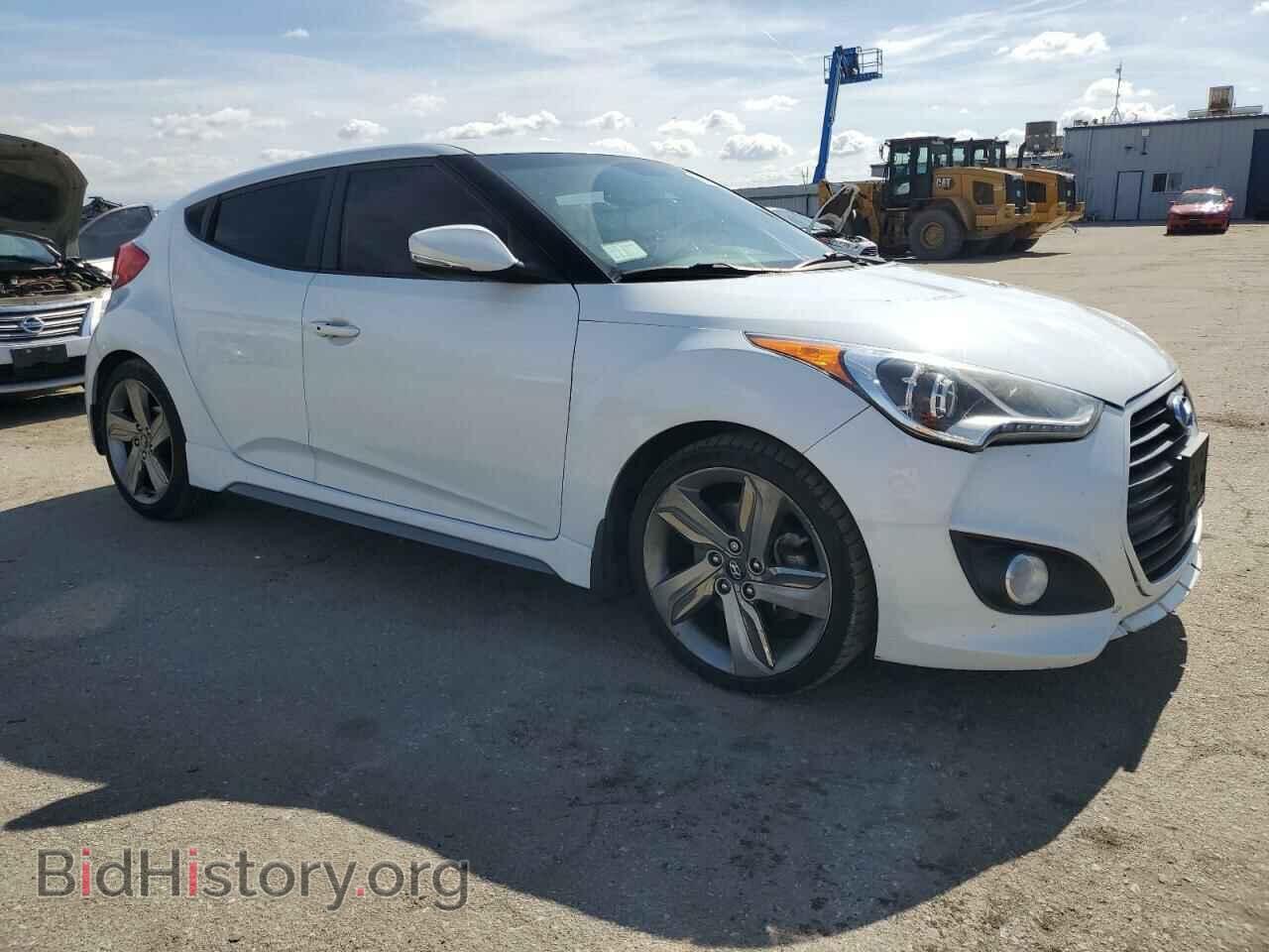 2014 HYUNDAI VELOSTER - VIN: KMHTC6AE4EU201736 - Фото 4