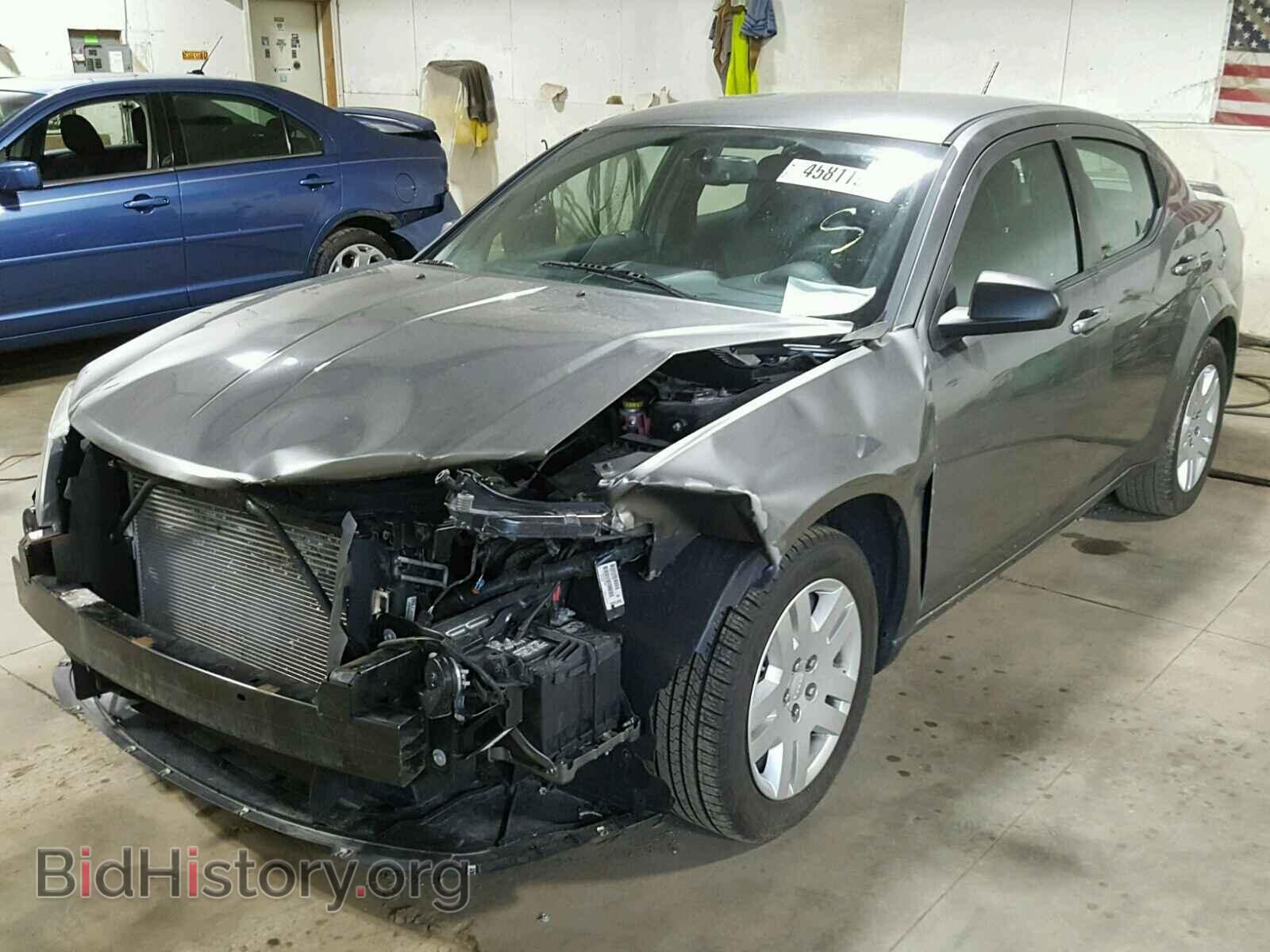 2013 DODGE AVENGER - VIN: 1C3CDZAB5DN554010 - Фото 2