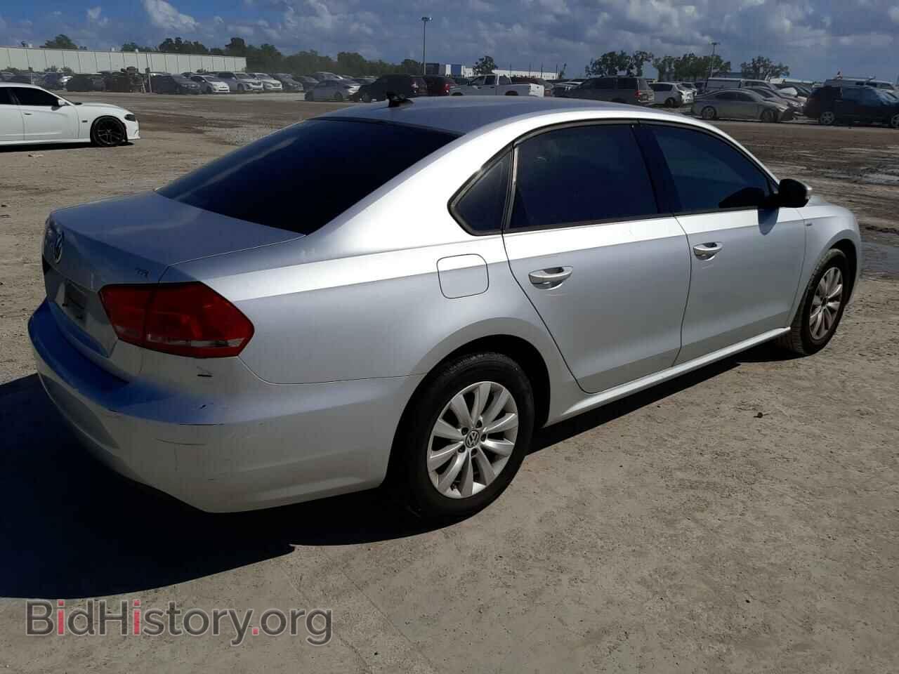 2014 VOLKSWAGEN PASSAT - VIN: 1VWAT7A34EC115376 - Фото 3