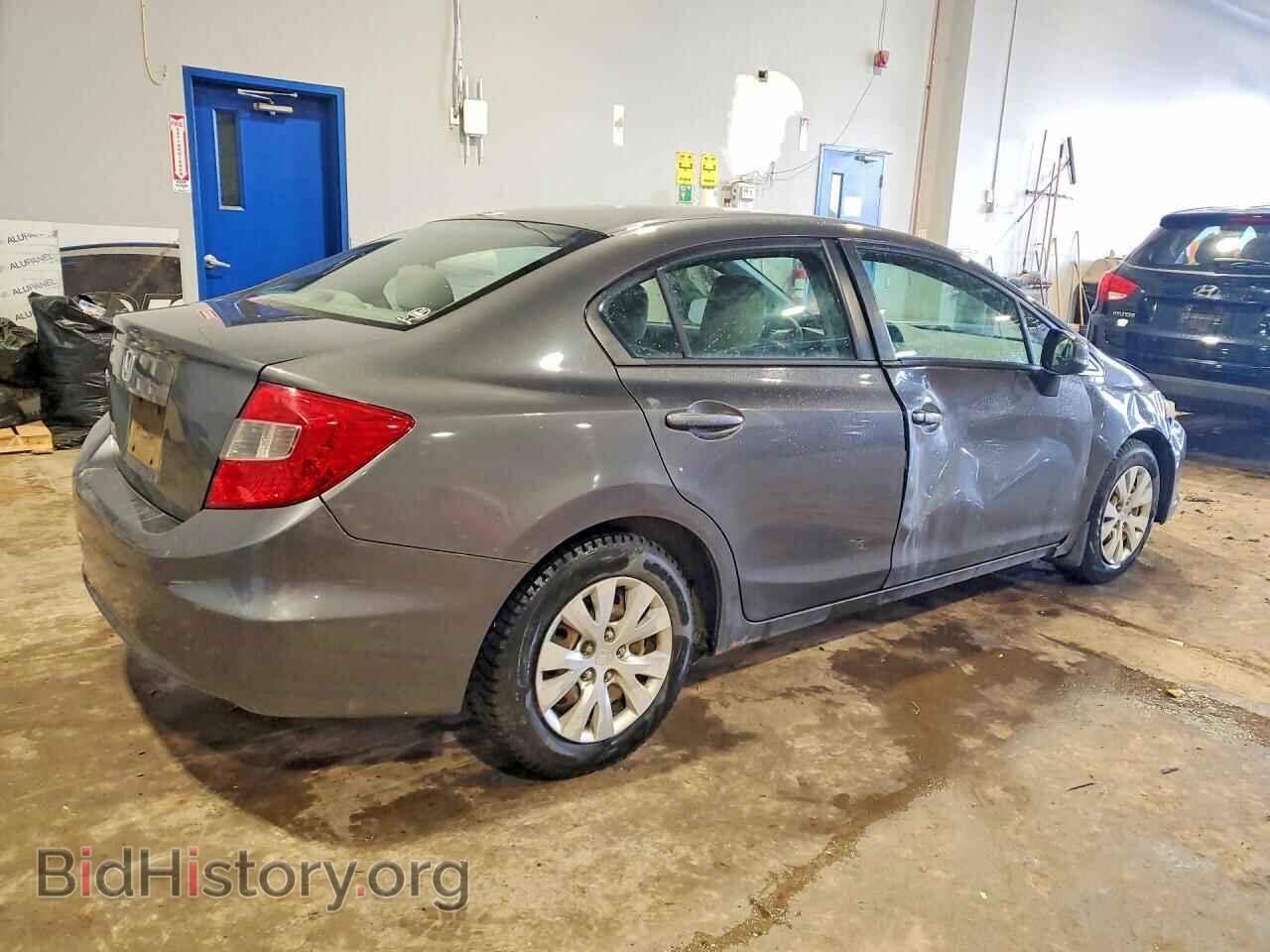2012 HONDA CIVIC - VIN: 2HGFB2F43CH053044 - Фото 3