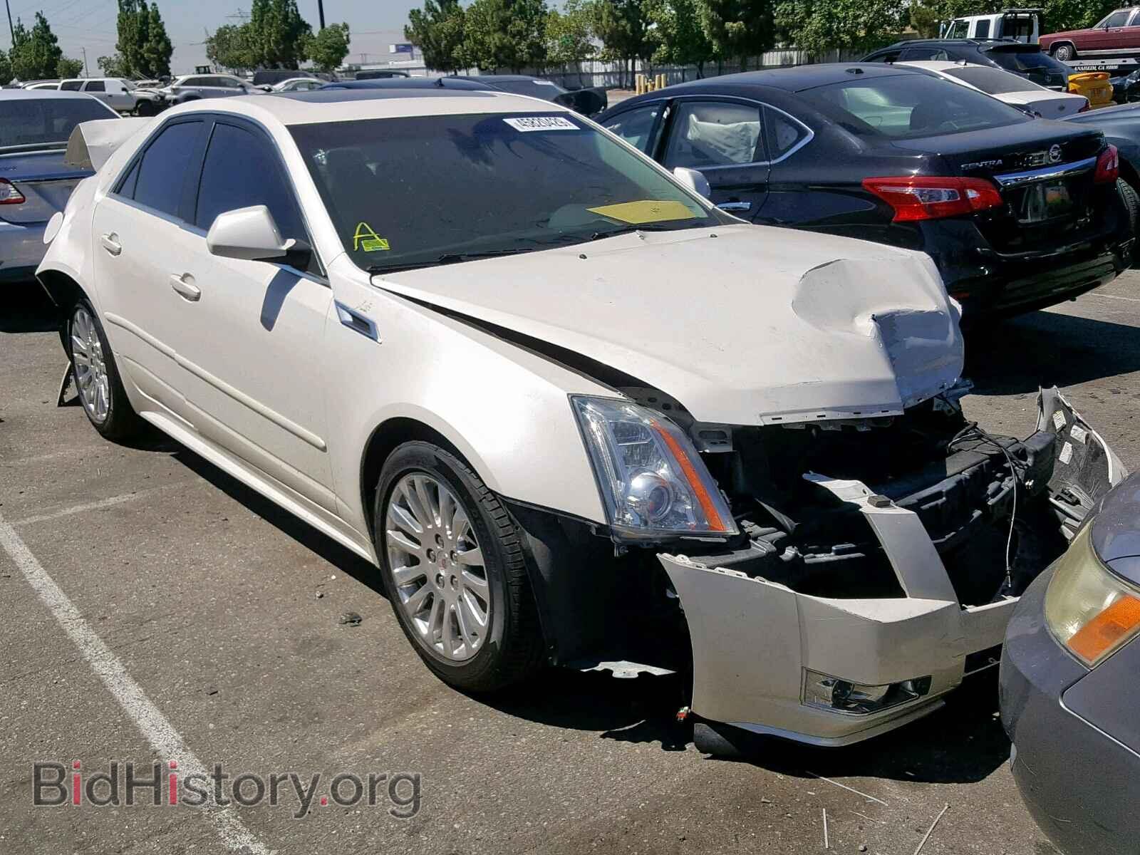 Photo 1G6DP5E38D0177692 - CADILLAC CTS 2013