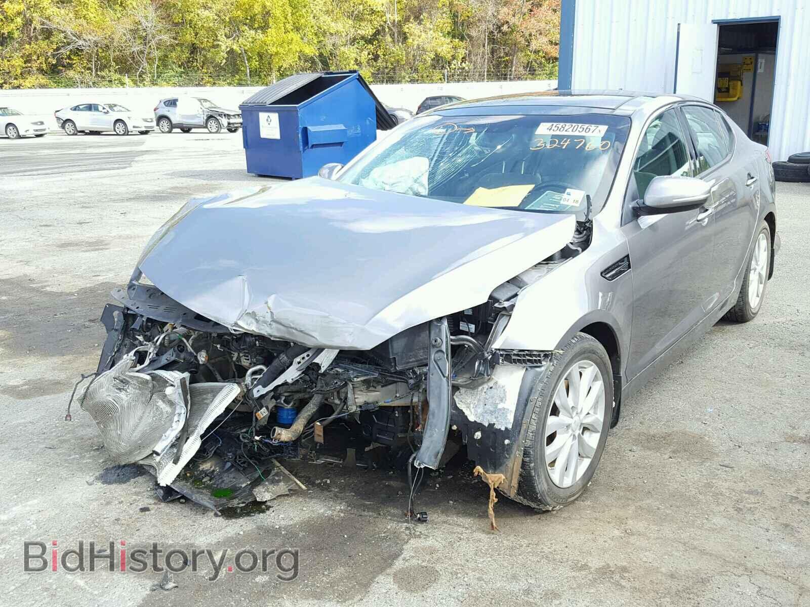 2014 KIA OPTIMA - VIN: 5XXGN4A78EG324760 - Фото 2