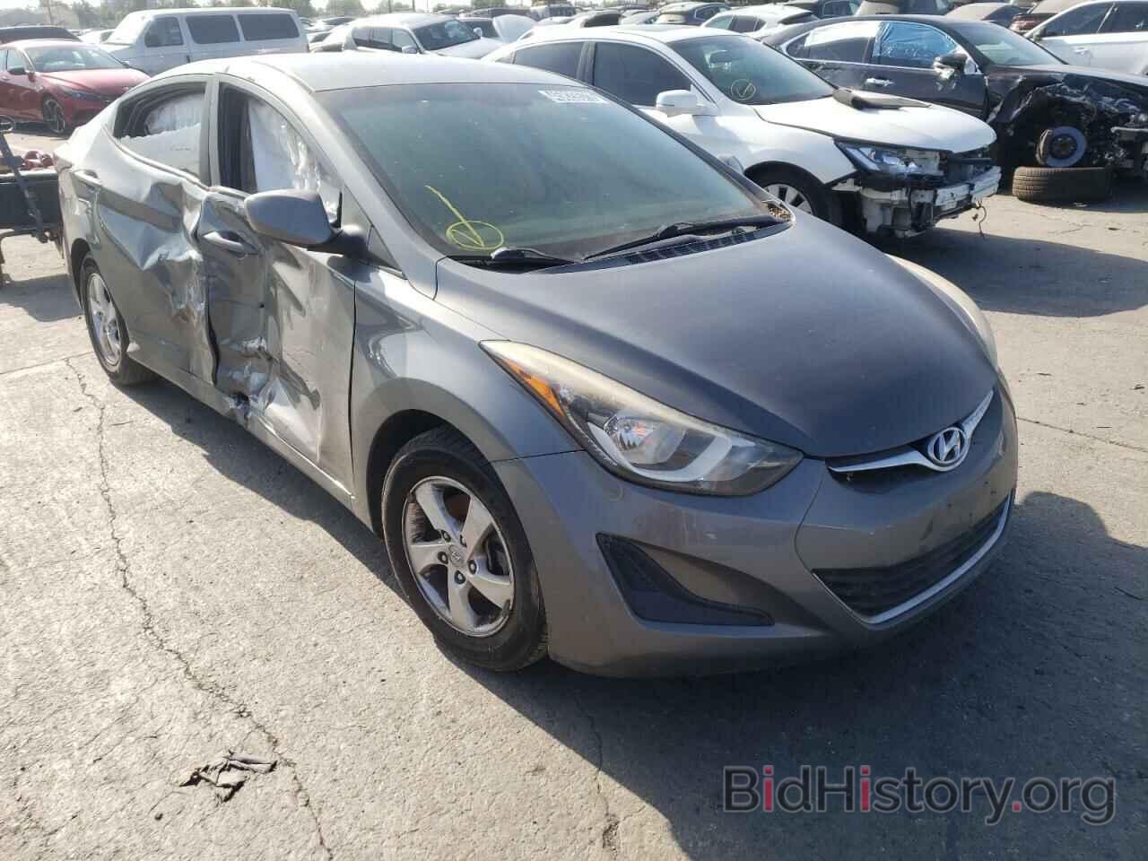 Photo 5NPDH4AE0EH527039 - HYUNDAI ELANTRA 2014