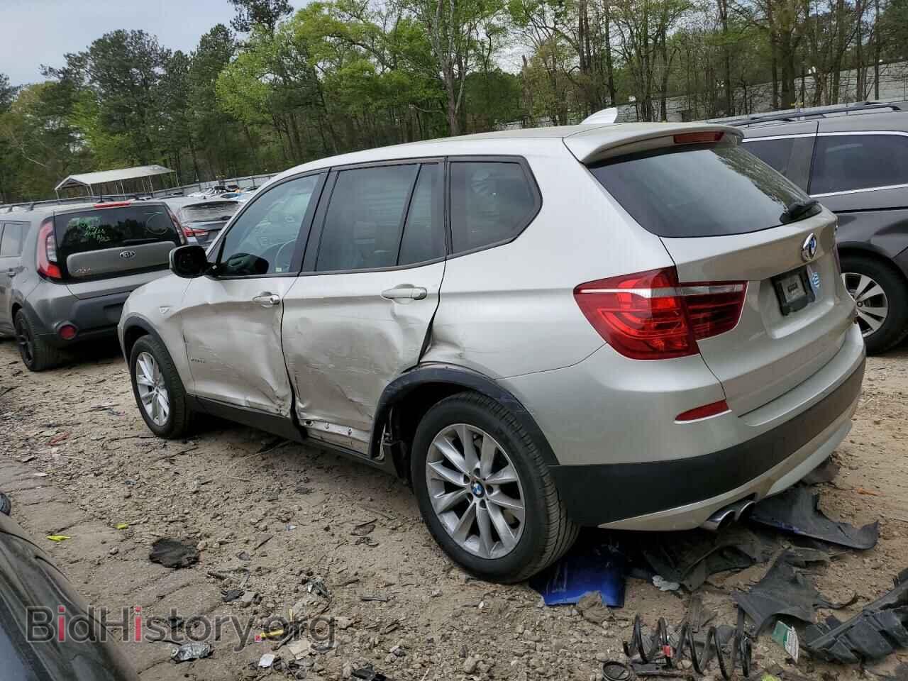 2014 BMW X3 - VIN: 5UXWX9C57E0D26520 - Фото 2