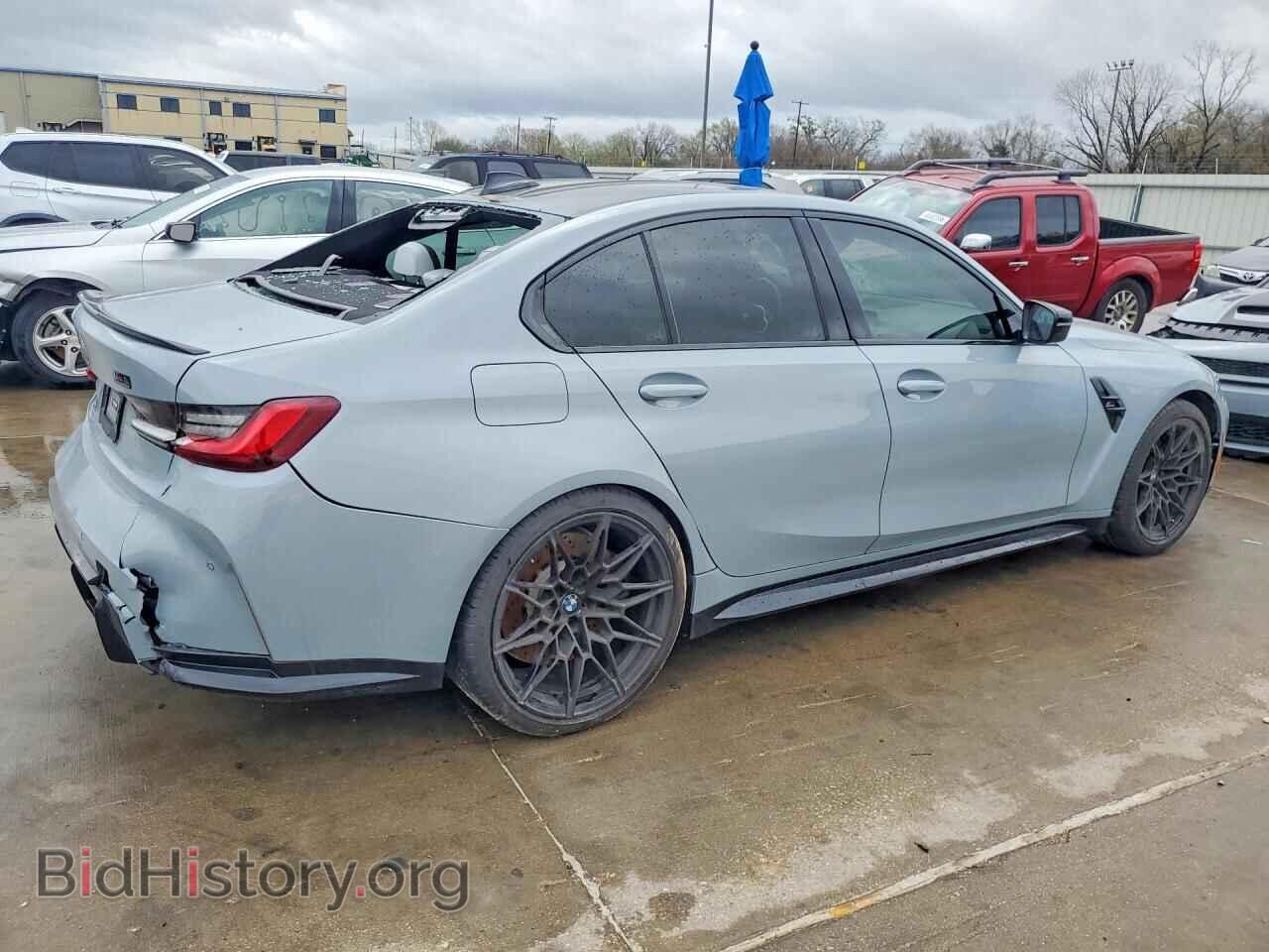 2022 BMW M3 - VIN: WBS33AY07NFM37814 - Фото 3