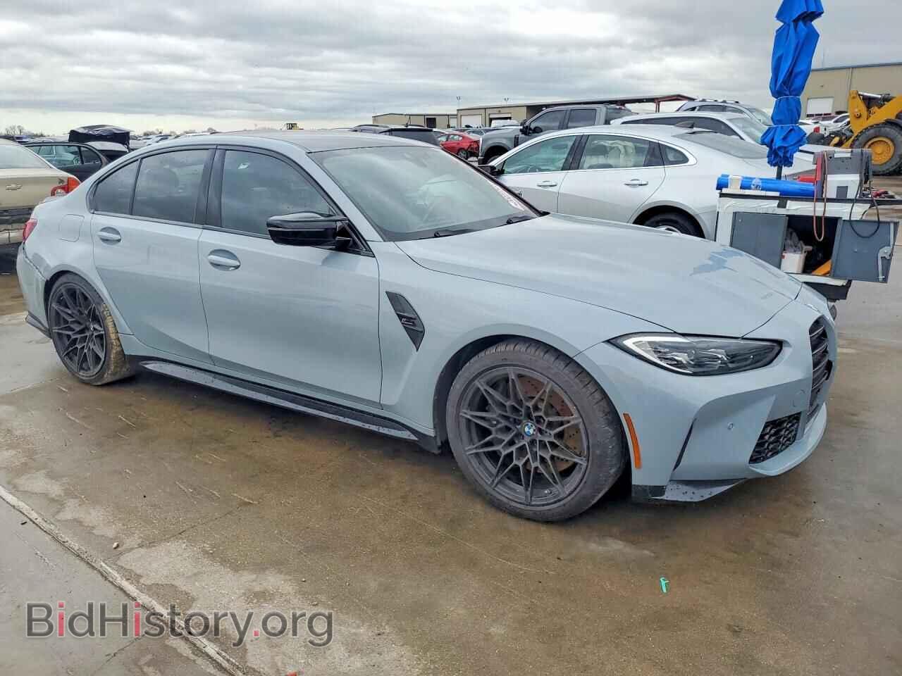 2022 BMW M3 - VIN: WBS33AY07NFM37814 - Фото 4