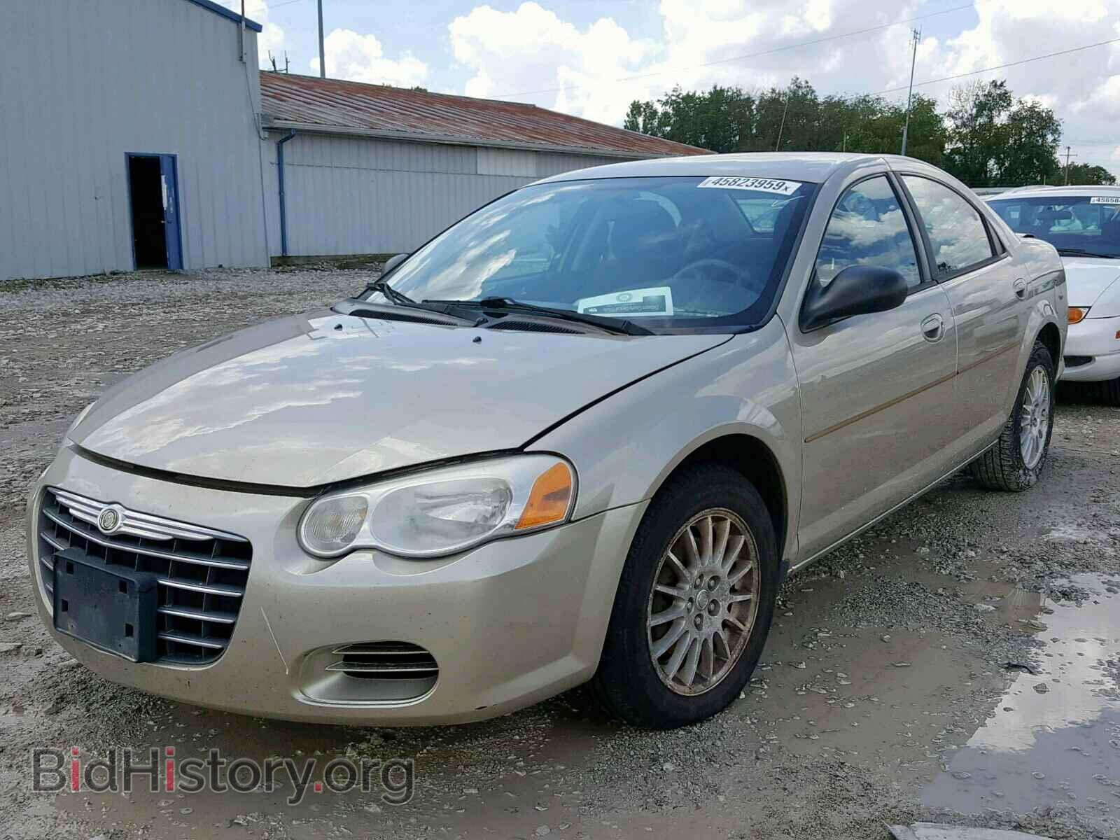 2006 CHRYSLER SEBRING - VIN: 1C3EL46X96N234971 - Фото 2